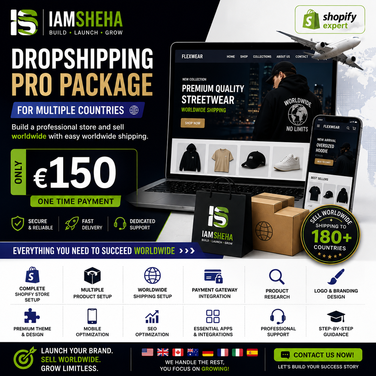 Dropshipping Pro Package – €150