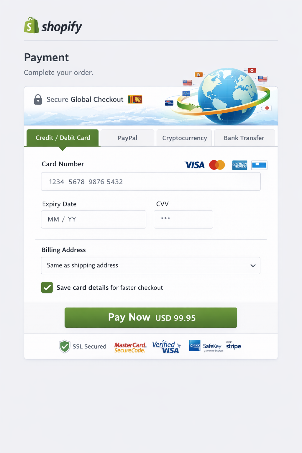 Shopify Payment Gateway Fix