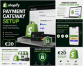 Complete Shopify Payment Setup for Dropshipping Stores – €20